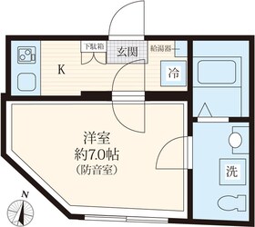 ラシクラス板橋の物件間取画像